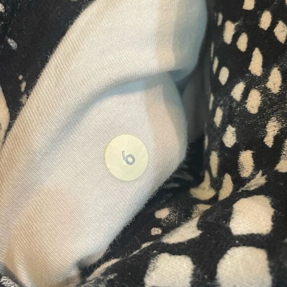 Lululemon Hoodie 6 Black White Static Mist Full Zip Scuba Sweatshirt Womens - Picture 7 of 12